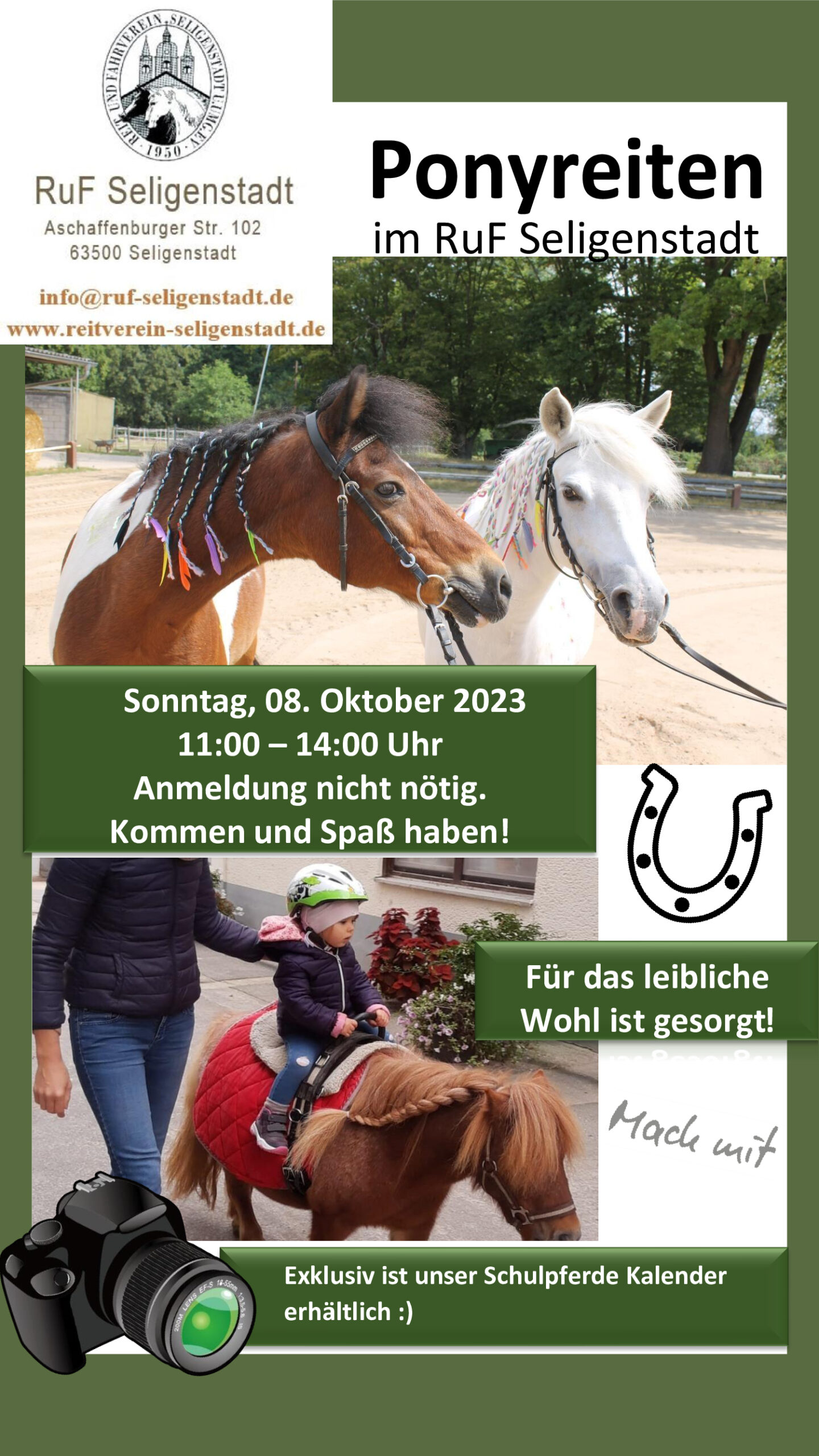 Ponyreiten, 08. Oktober 2023